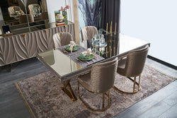 VALS DINING SET VALS CHAIR (6 PCS)