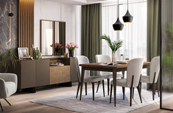 BASIC DINING SET BASIC OPENABLE DINING TABLE