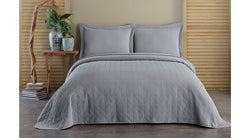 Azur Double Bedspread (Grey)