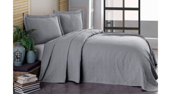 Azur Double Bedspread (Grey)