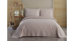 Azur Double Bedspread (Stone)