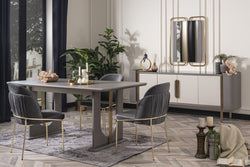 WLT FLORYA DINING SET FLORYA Chair (6 pcs)