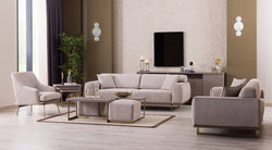 LATTE SOFA SET LATTE SOFA SET (2x Sofa + 2x Armchair)
