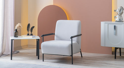 WLT MILAS SOFA SET MİLAS ARMCHAIR (One Seater Sofa)