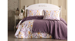 Polka Dot Pique Set - Pink