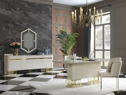 FENDI DINING SET FENDI CHAIR X6