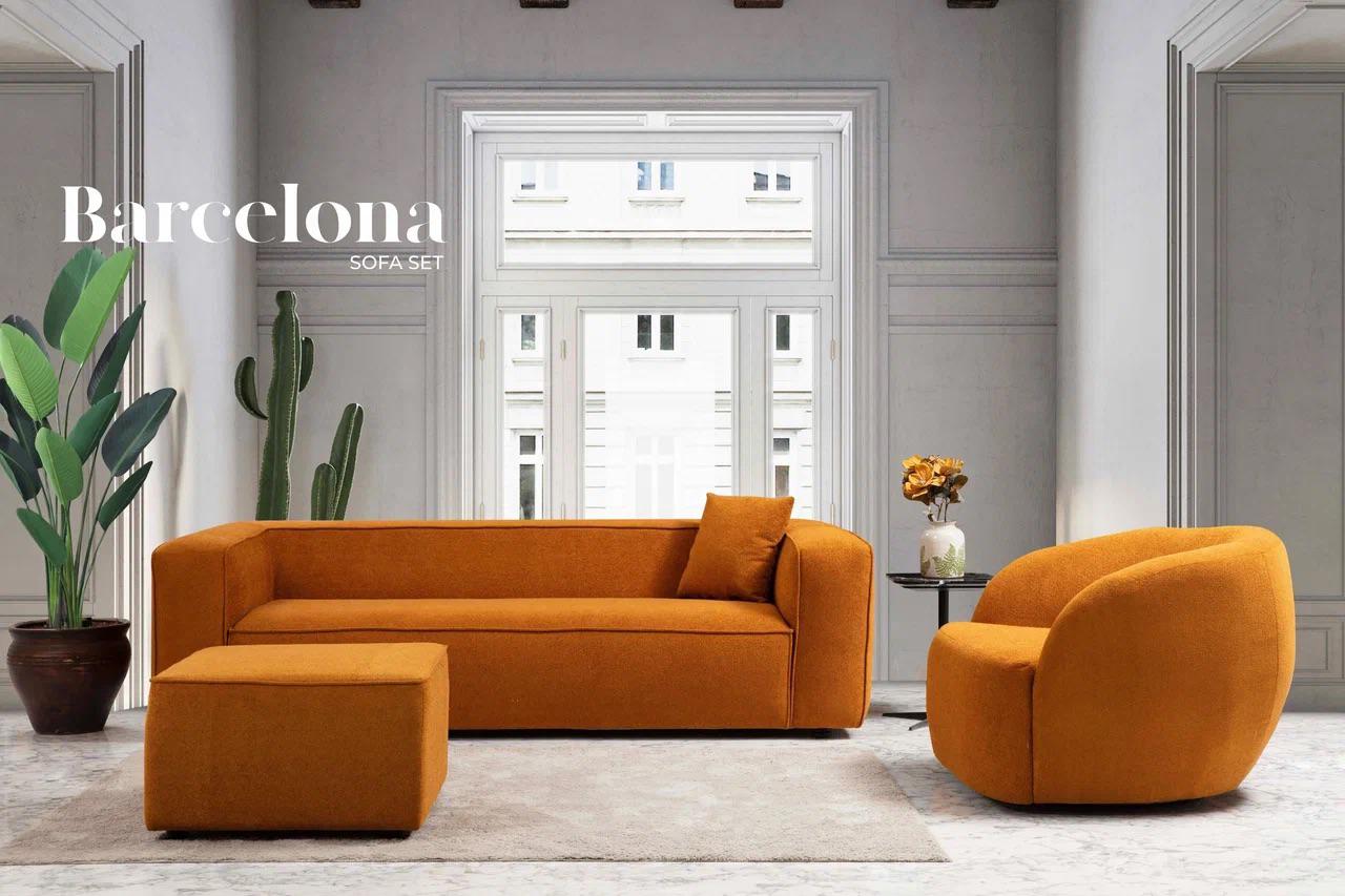 Barcelona Sofa Set 3 1 Zellano