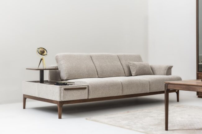 BOZ - ASTON COFFEE TABLE SOFA SET (3+3+1) - Image 3