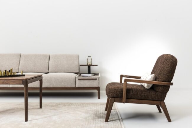 BOZ - ASTON COFFEE TABLE SOFA SET (3+3+1) - Image 14